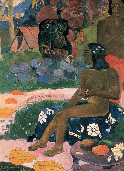 Paul Gauguin Her name is Varumati Norge oil painting art